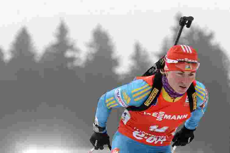 Біатлон: невдалий старт коштував Валі Семеренко третього місця у загальному заліку