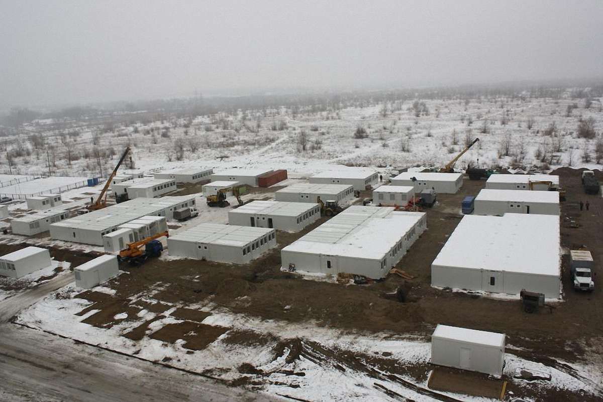 На Дніпропетровщині створили найбільше в Україні модульне містечко для переселенців