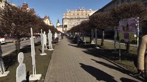 У Львові відкрили арт-інсталяцію "Невидимі"