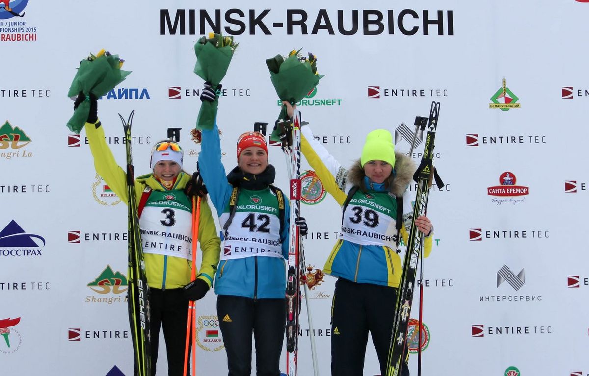 Біатлон: українка здобула золото і стала чемпіонкою світу серед юніорів