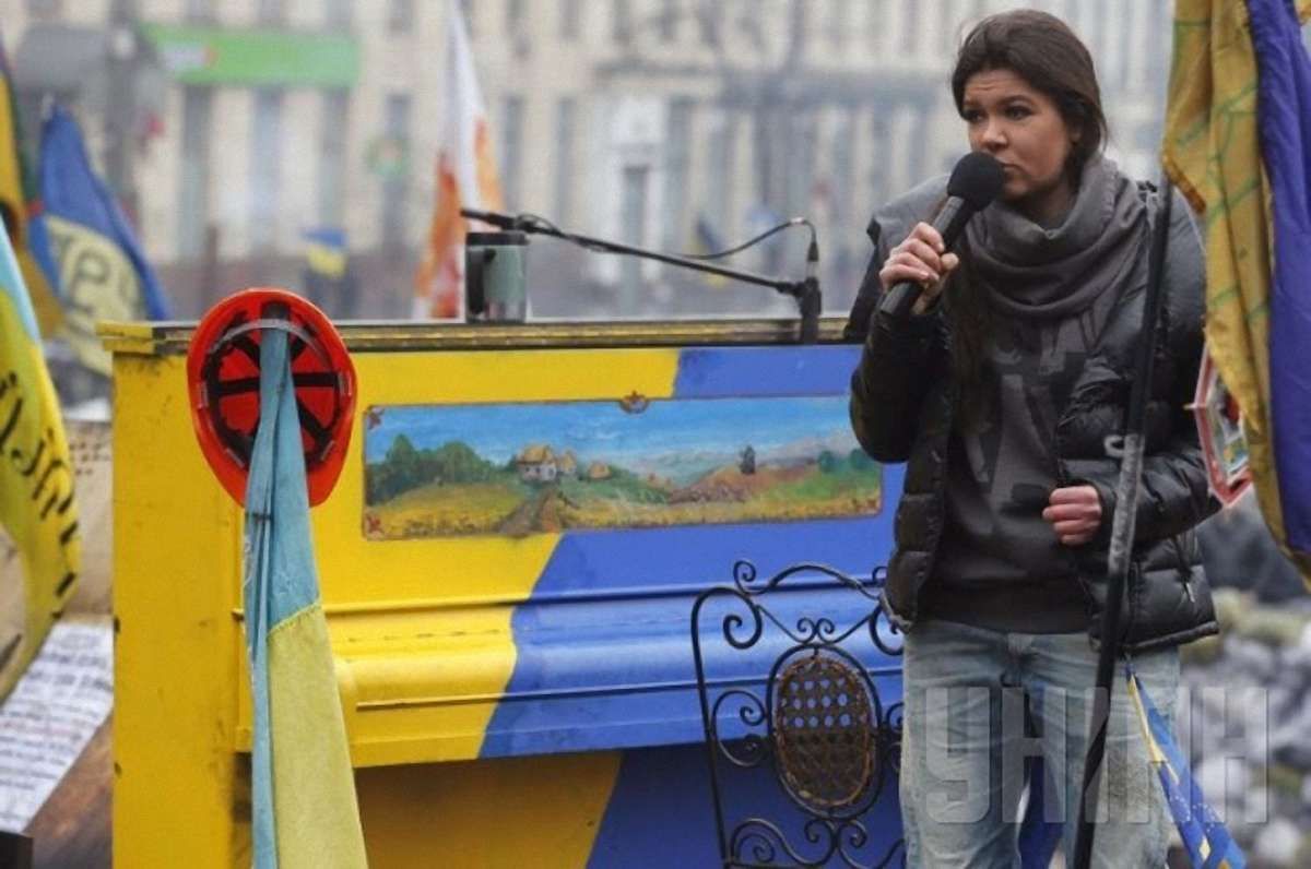 Руслана захворіла і не змогла відвідати церемонію вшанування героїв Небесної сотні