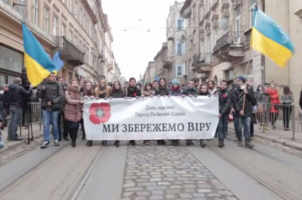 Львівські активісти зняли ролик-реквієм за Небесною Сотнею