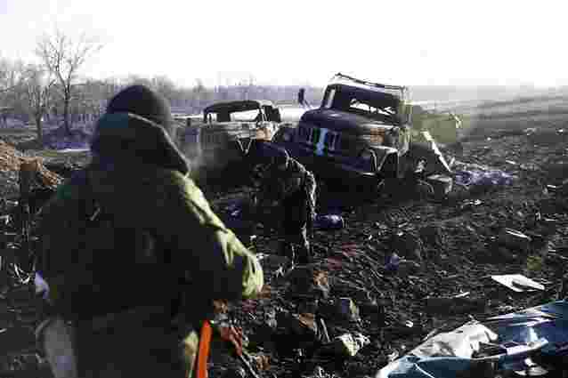 До Дебальцевого рушив спеціальний російський «гумконвой»