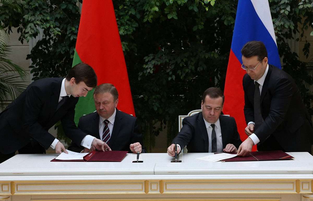 Росія і Білорусь підписали спільний антикризовий план співробітництва