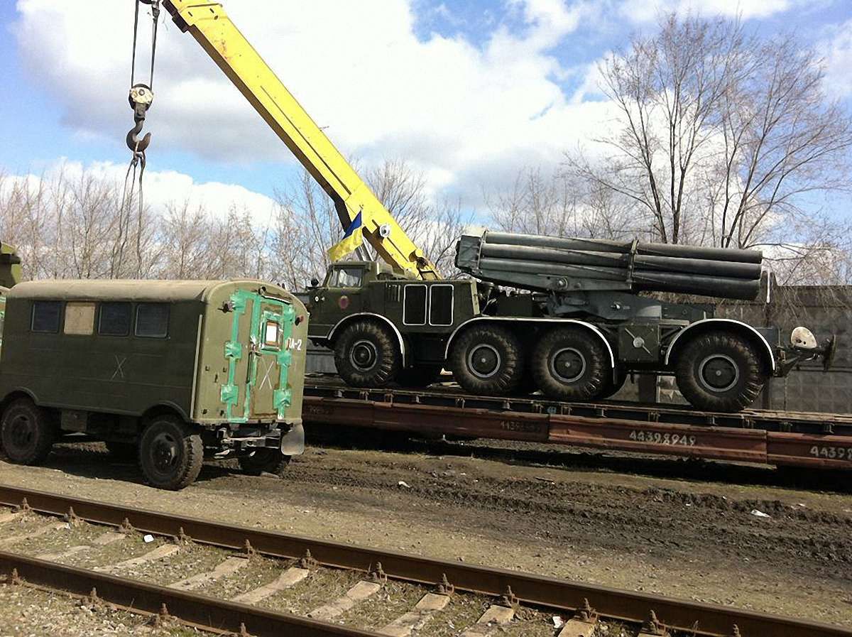 Українська армія відвела всі «Урагани» з бойових позицій, - прес-служба АТО