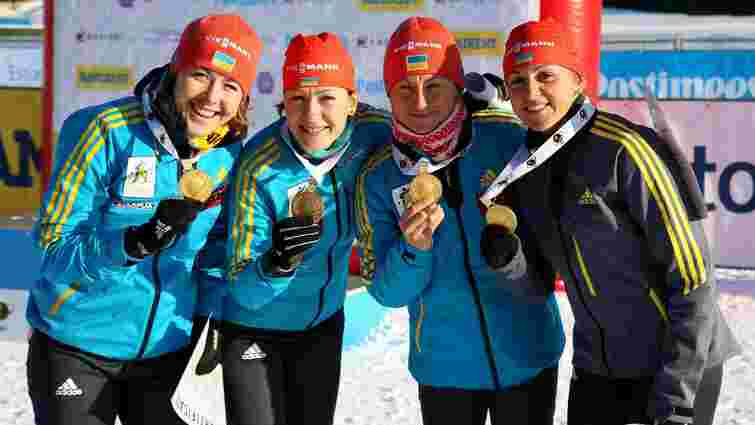Біатлон: жіноча збірна України «золотим» складом вирушить на естафету чемпіонату світу
