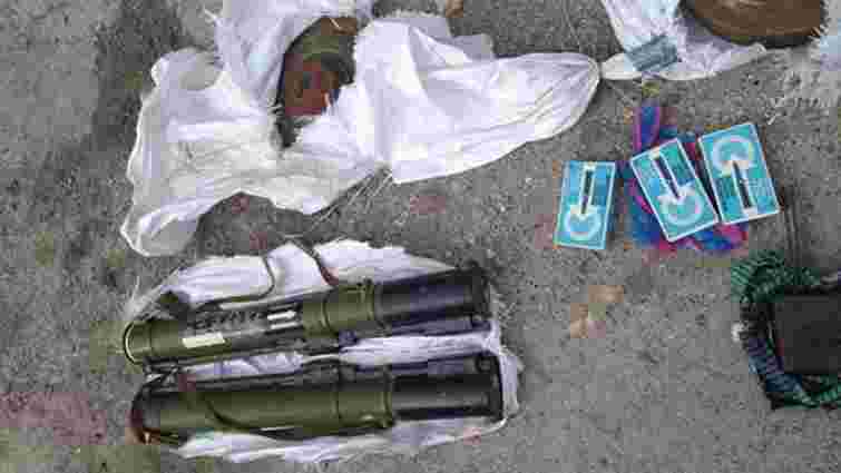 СБУ знешкодила схованку зброї терористів поблизу Артемівська