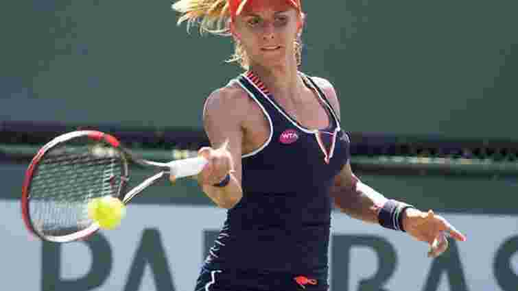 Теніс: українка Леся Цуренко вибила  чергового топ-гравця на турнірі в Індіан-Уеллс