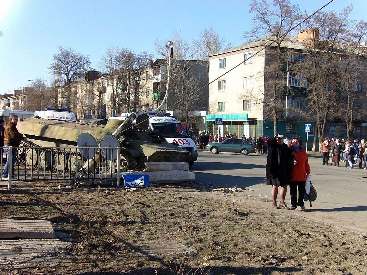 Військовий, котрий скоїв ДТП в Костянтинівці, був п’яним, – Генштаб