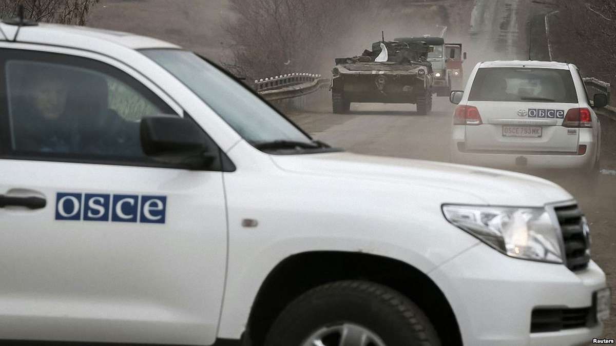Спостерігачі ОБСЄ зафіксували важке озброєння на Донбасі 