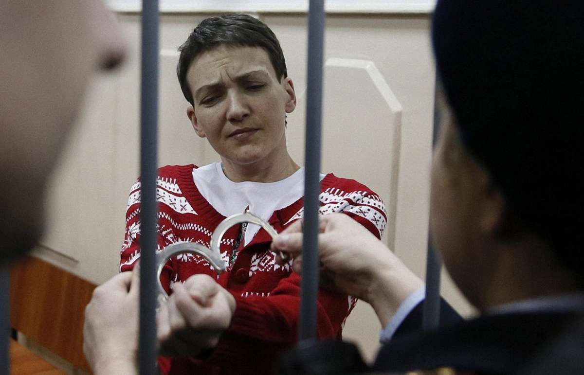 Надія Савченко назвала умови припинення голодування