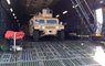 В Україну прибула перша партія американських бронемашин HMMWV