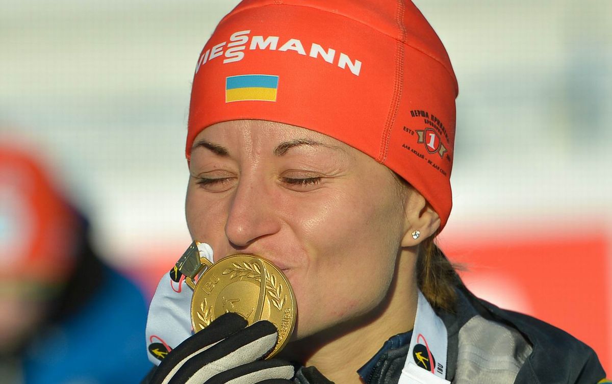 Біатлоністка Валентина Семеренко стала кращою спортсменкою березня