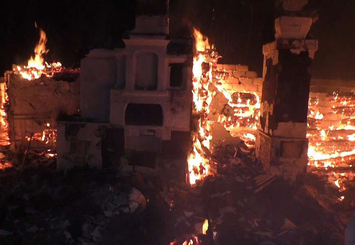 За тиждень на Чернігівщині через спалювання трави згоріло більше 100 хат