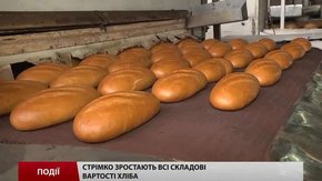 Стрімко зростають всі складові вартості хліба