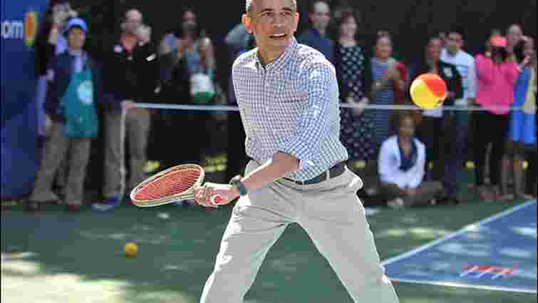 Барак Обама зіграв у теніс із п'ятою ракеткою світу