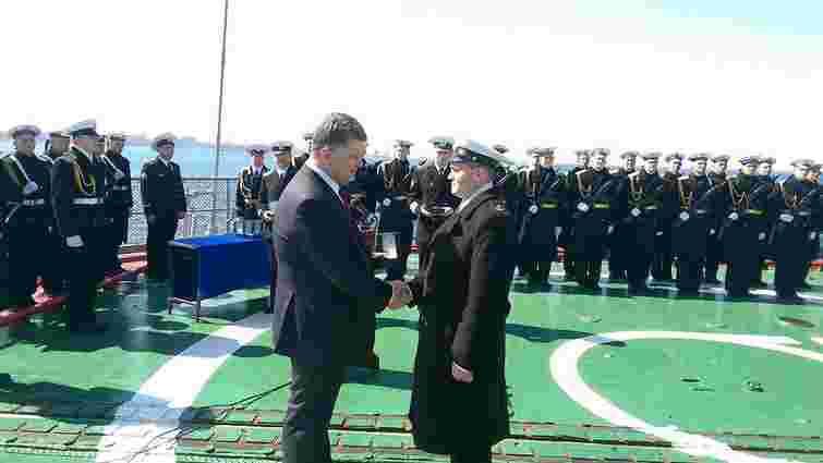 Порошенко анонсував впровадження стандартів НАТО на українському флоті