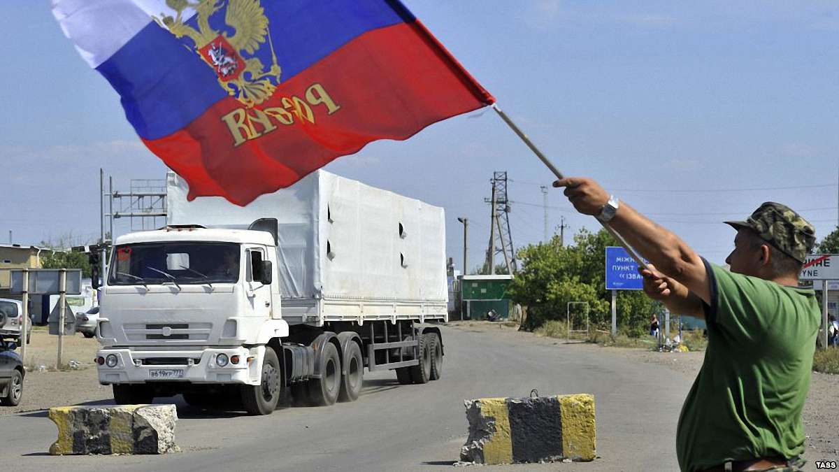 Після Великодня на Донбас поїде 24-й путінський «гумконвой»