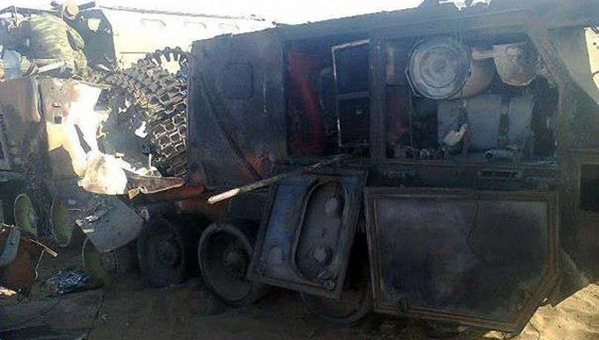 В Інтернеті з'явилися фото російського ЗРК «Тор-М1» знищеного українськими бійцями