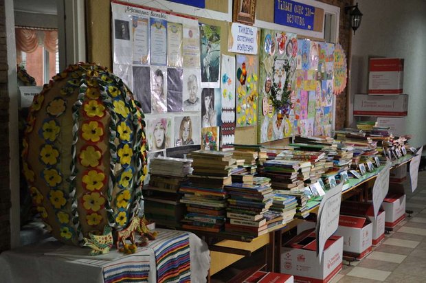 Львівські школярі збирають книжки для сільських бібліотек