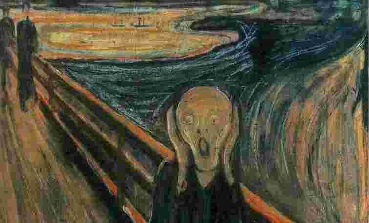 «Крик» Мунка анімували під пісню Pink Floyd