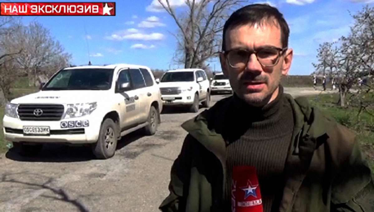 Український волонтер впізнав у російському журналістові свого мучителя
