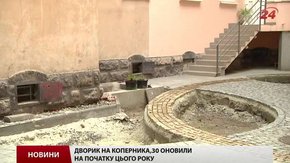 Відреставровані подвір'я львів'яни впорядковують самотужки