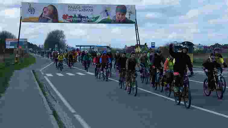 Понад сотня львів'ян взяли участь у велопробігу до заповідника «Розточчя»
