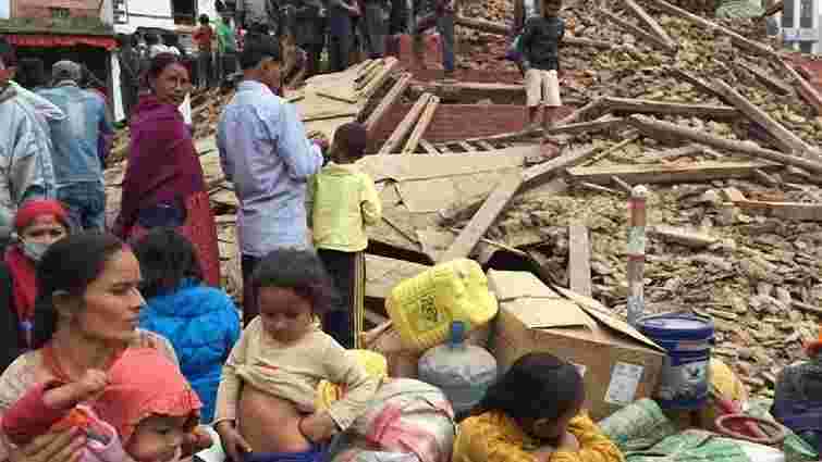 Кількість жертв землетрусу в Непалі зросла до 3218 осіб