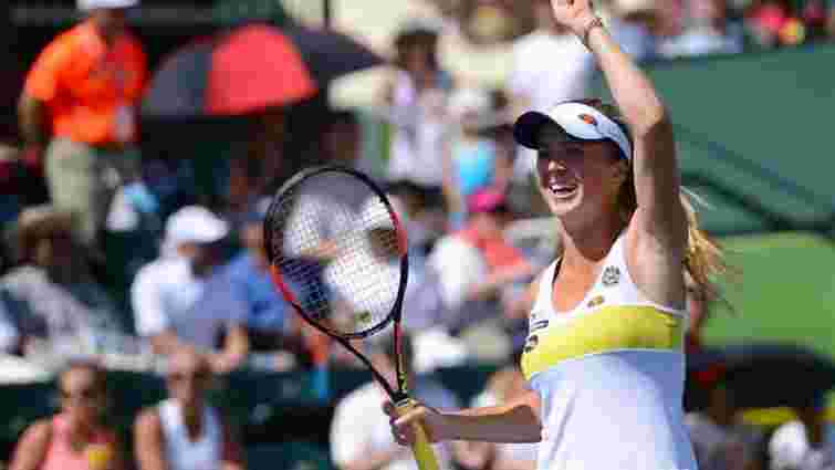 Українська тенісистка вперше потрапила у топ-25 рейтингу WTA