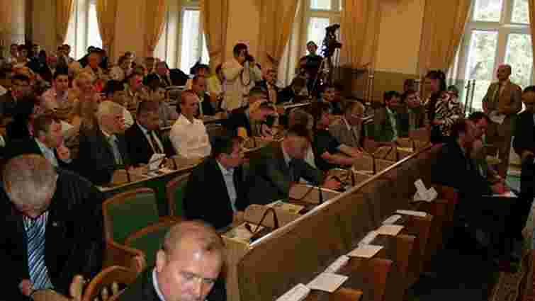 Львівська облрада не захотіла скоротити кількість депутатів у місцевих радах 