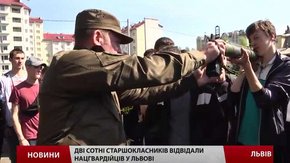 Дві сотні львівських школярів «зняли» в Нацгвардію