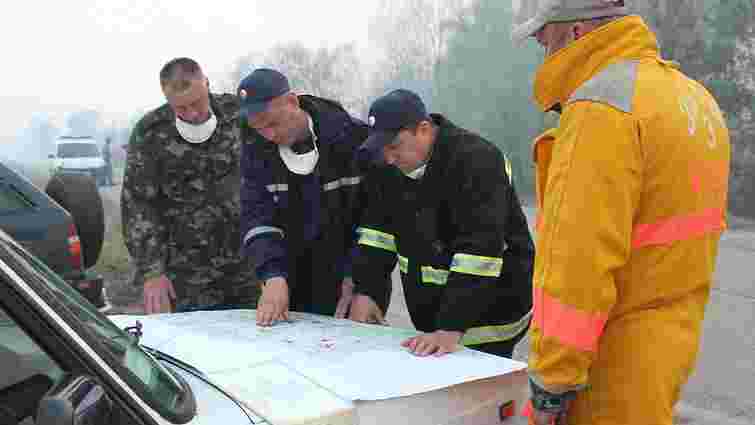 Держслужба з НС відзвітувала про поточну ситуацію з пожежею під Чорнобилем