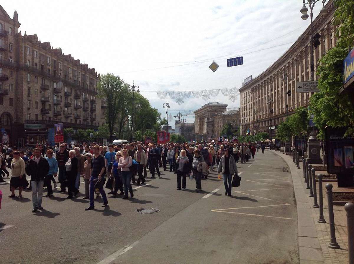 У Києві відбулась акція в пам'ять про події в Одесі 2 травня