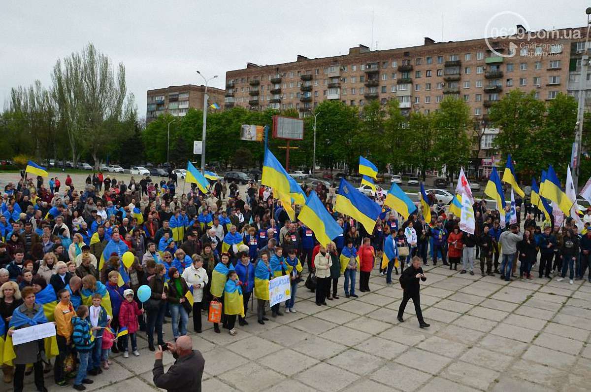У Маріуполі протестували проти демілітаризації Широкиного