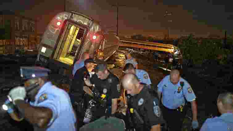 У США потяг зійшов з рейок, загинули п’ятеро людей