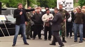 У Жовкві зі сварками і скандалами представили нового начальника райвідділу міліції