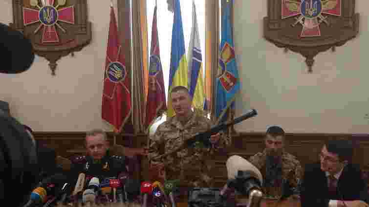 У Міноборони показали зброю затриманих російських спецназівців