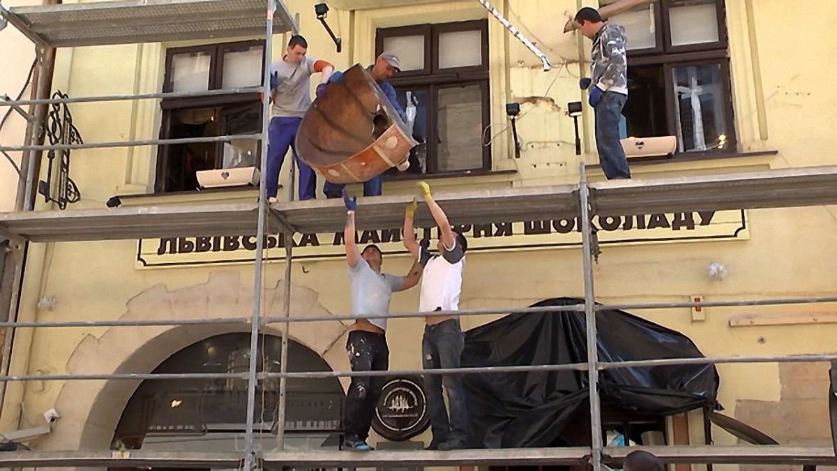 Фасад «Львівської майстерні шоколаду» залишиться незмінним, - Онищенко
