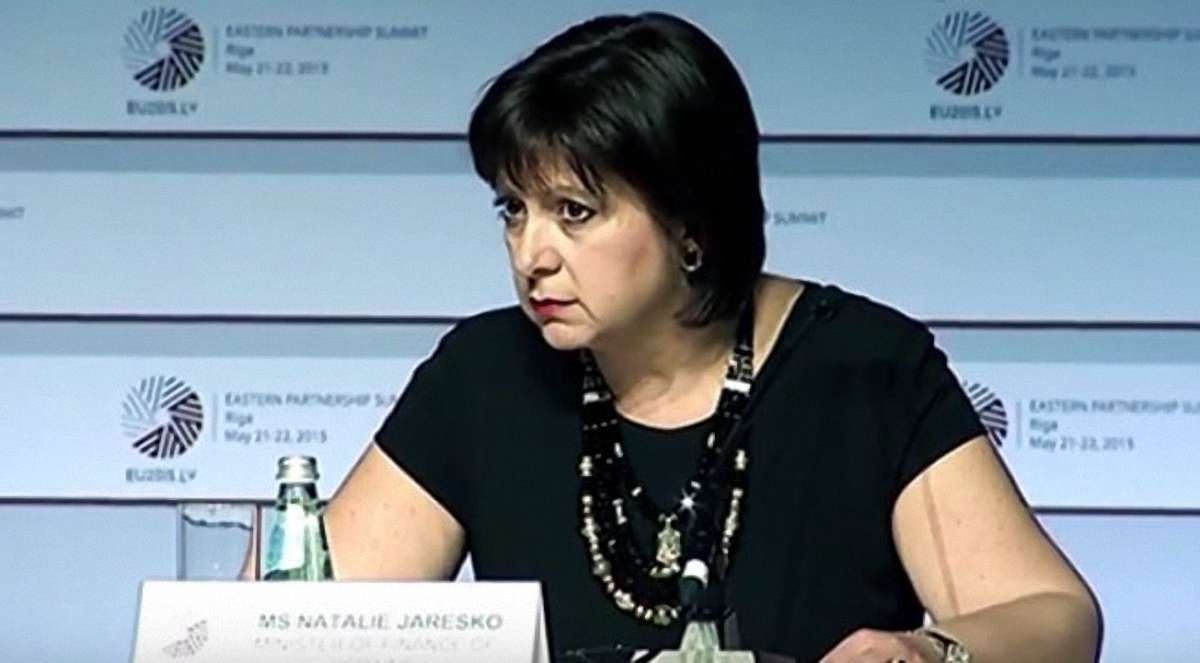 На саміті «Східного Партнерства» міністр Яресько відмовилася спілкуватися російською (відео)