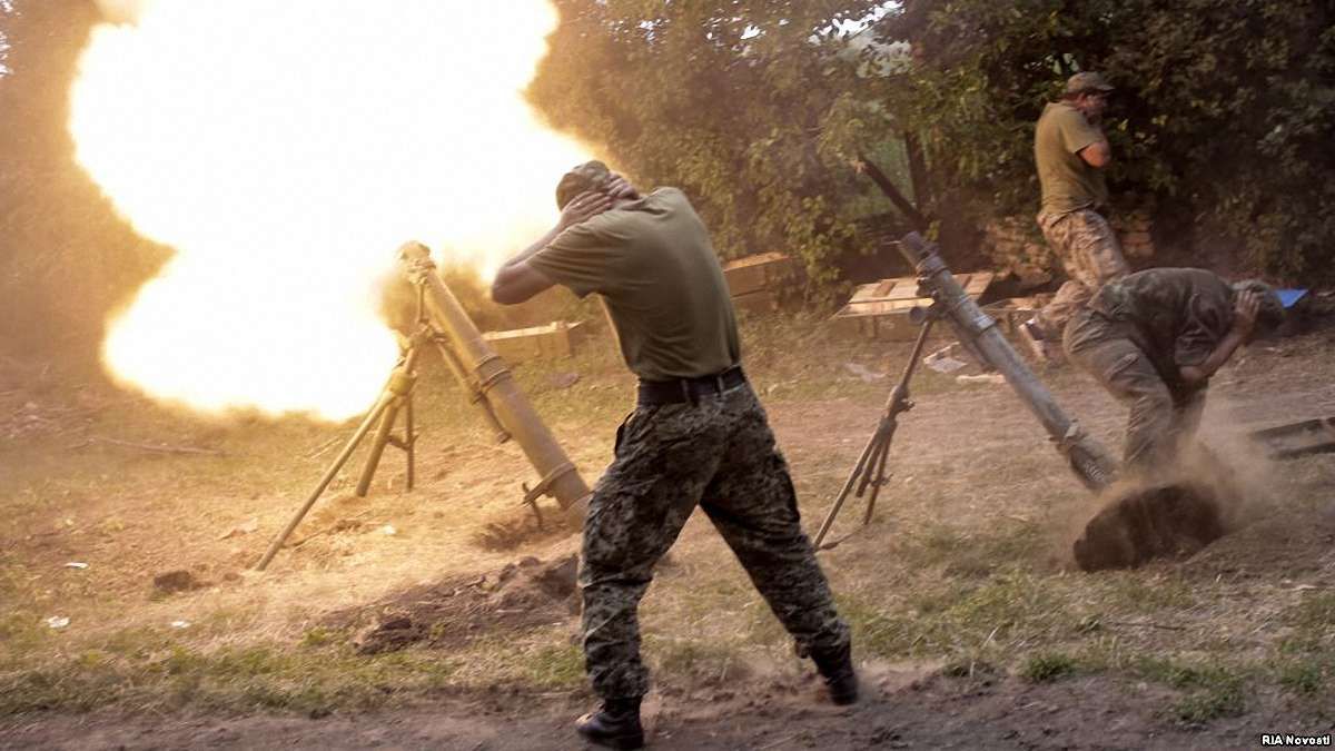 На східному фронті без перемін, - штаб АТО