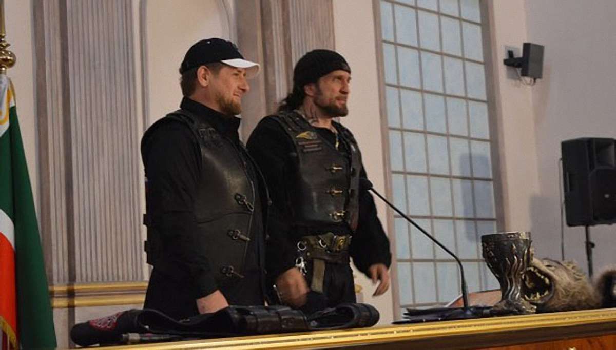 Кадиров став головою регіонального відділення «Нічних вовків» у Чечні