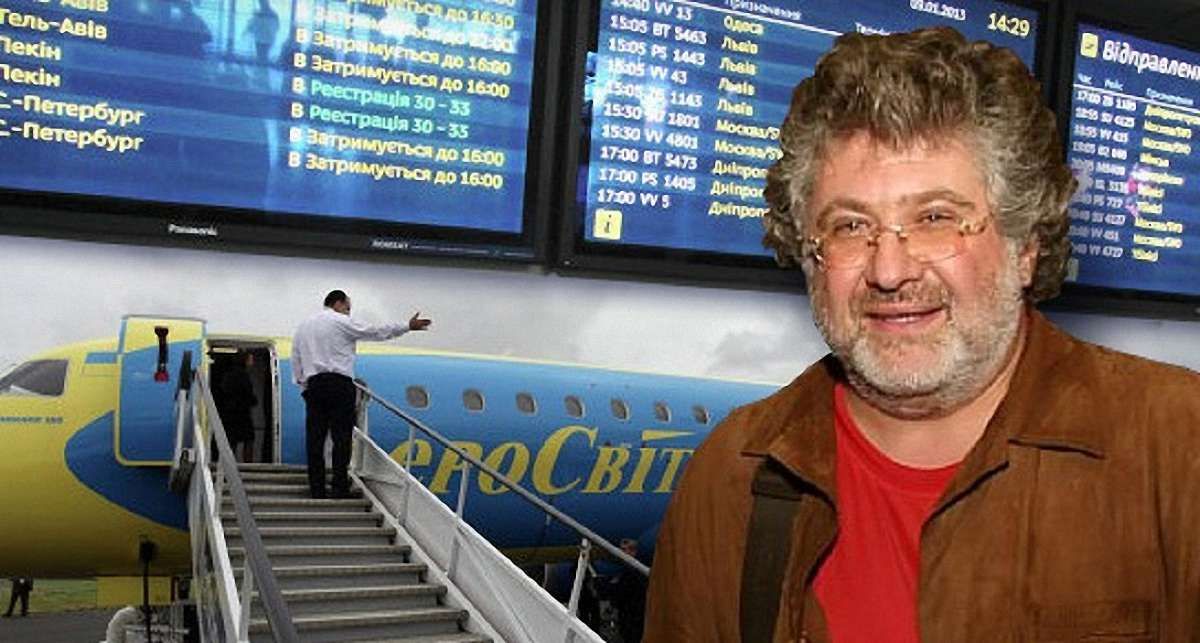 Суд зобов'язав «АероСвіт» виплатити Коломойському майже ₴3 млрд 