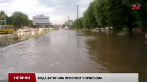 У вівторок у Львові за годину випало опадів близько 25% місячної норми
