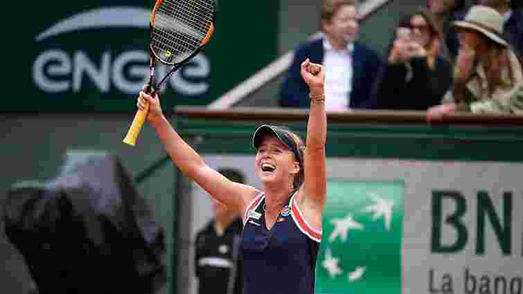 Українська тенісистка Світоліна вийшла у чвертьфінал Roland Garros