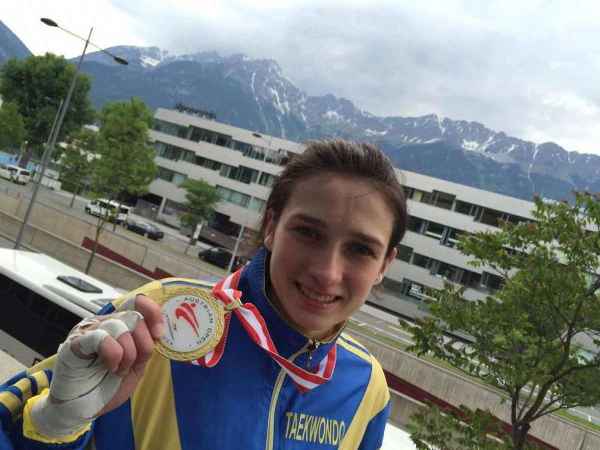 Українська спортсменка завоювала золото на турнірі із тхеквондо