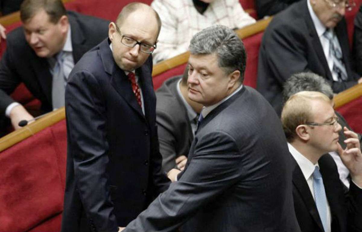 Яценюк запропонував президенту Порошенкові об'єднатися на місцевих виборах