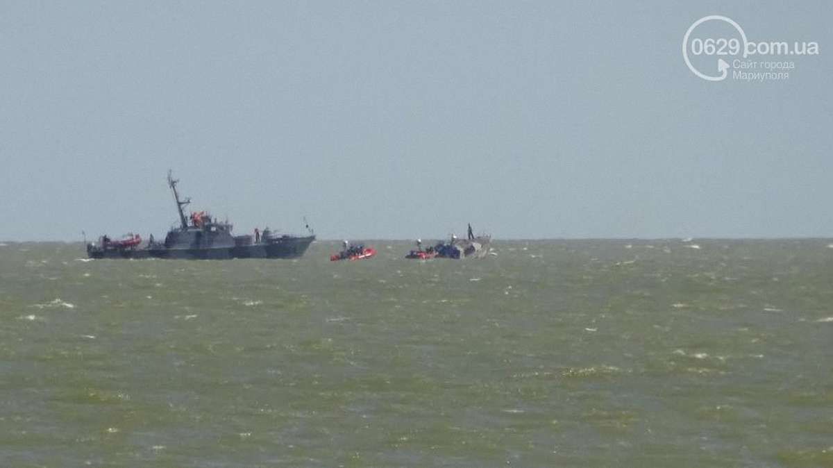 Катер прикордонників у Маріуполі підірвався на морській міні, - МВС