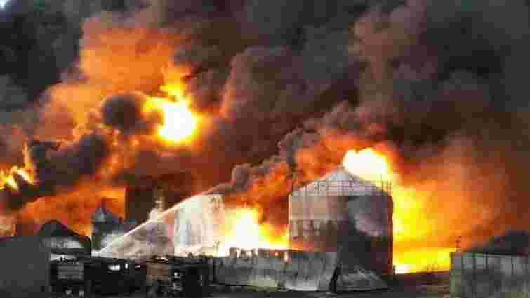 ЗМІ повідомили про новий вибух на нафтобазі у Василькові