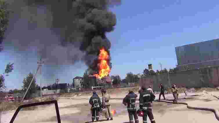 На нафтобазі під Васильковом знову спалахнула пожежа